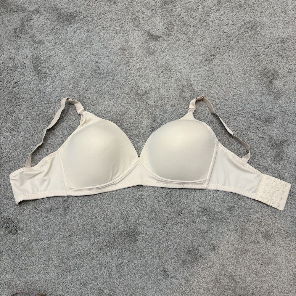 Leading Lady The June Contoured Wireless Nursing Bra Nude Style 454 Size 38DD
